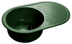 Granfest Мойка кухонная Rondo GF-R730L Зеленый – фотография-1